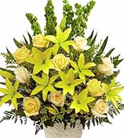 FTD Golden Memories Sympathy Arrangement