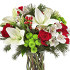 FTD Christmas Spirit Bouquet Dlx