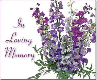 'In Loving Memory' Virtual Sympathy Card