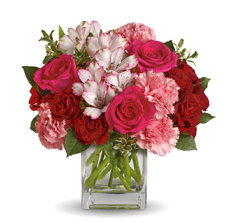 Pink Passion Flowers Bouquet