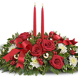 Holiday Shimmer Centerpiece